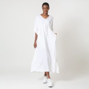 Long Kaftan Front - WH