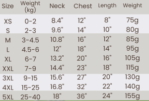 Active Joy Active Joy Size Chart
