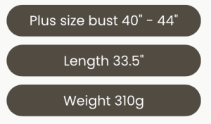 Aurelia Dress Plus Size Chart