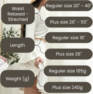Moana Skirt Size Chart